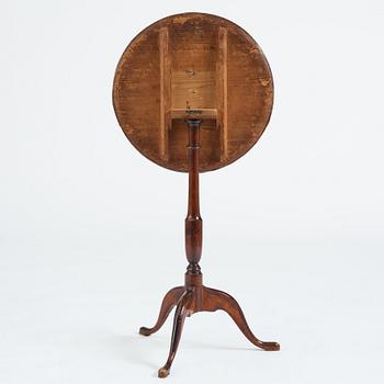 A Swedish tilt-top table by J Sjölin, master 1767.