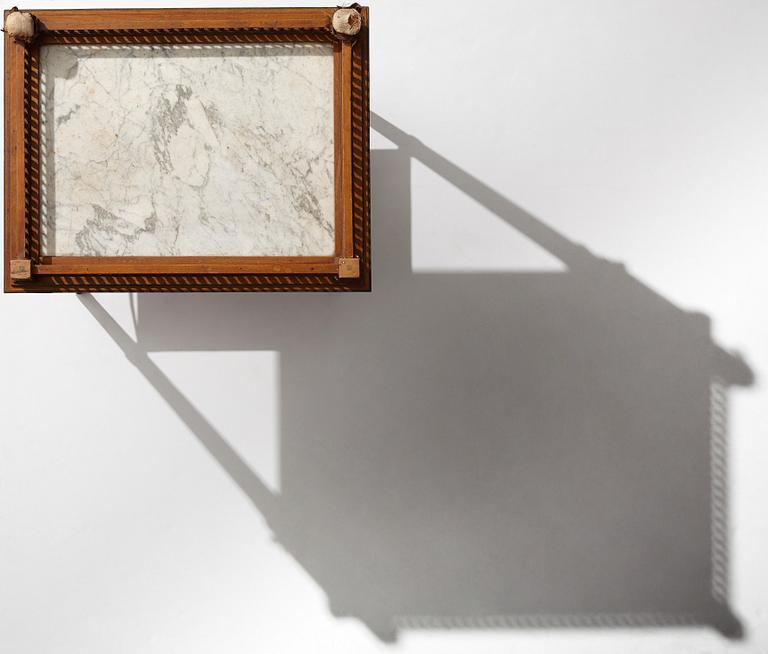 SYBORD, tillskrivet Gottlieb Iwersson, kunglig slottssnickare (Stockholm 1778-1813), omkring år 1800, Sengustavianskt.