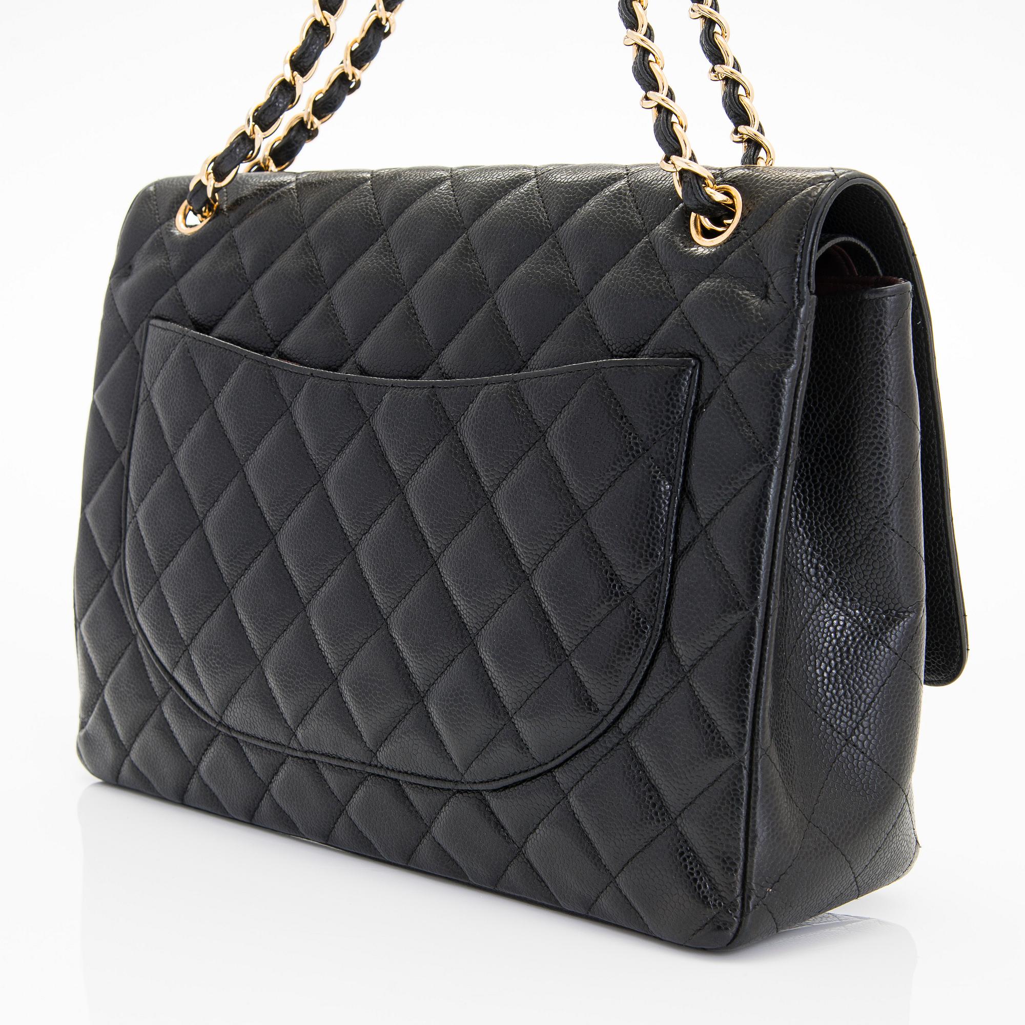 Chanel, a 'Double Flap Bag Maxi' bag, 2010-2011.