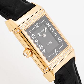 Jaeger-LeCoultre, Reverso, Duetto Classique, wristwatch, 23 x 33 (38,7) mm.