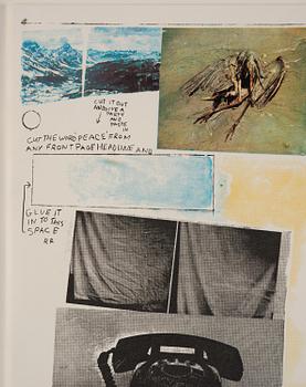 Robert Rauschenberg, "Poster for peace Rauschenberg 70".