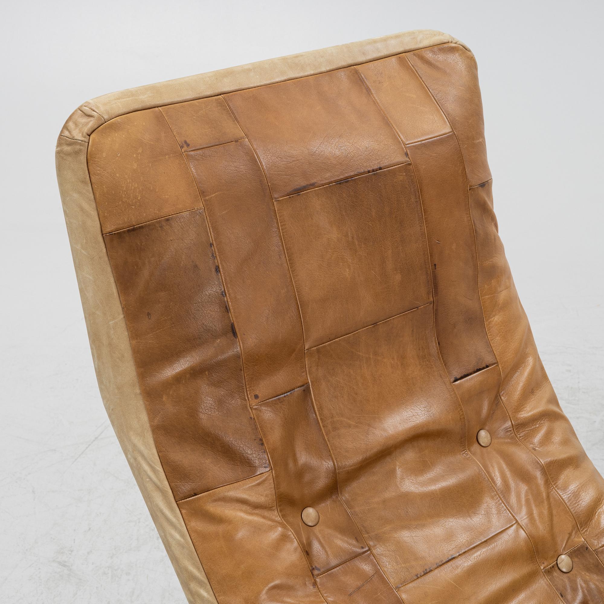 Christer Blomquist, a 'Kroken' leather recliner, IKEA.