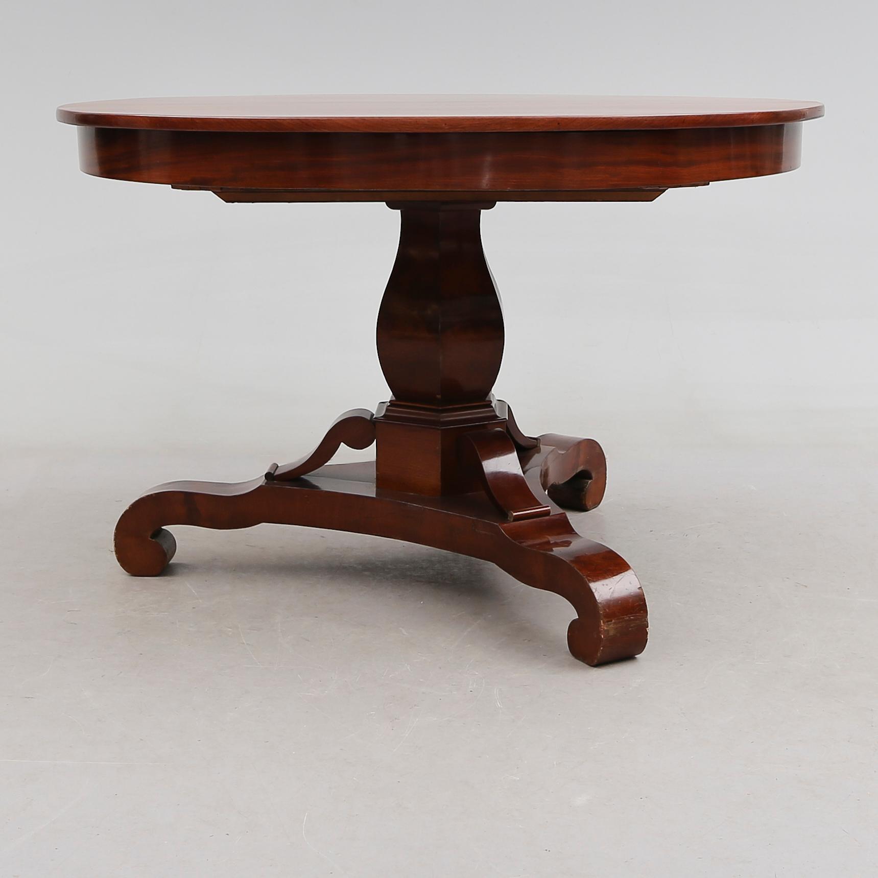 MATBORD, 1800-talets mitt.