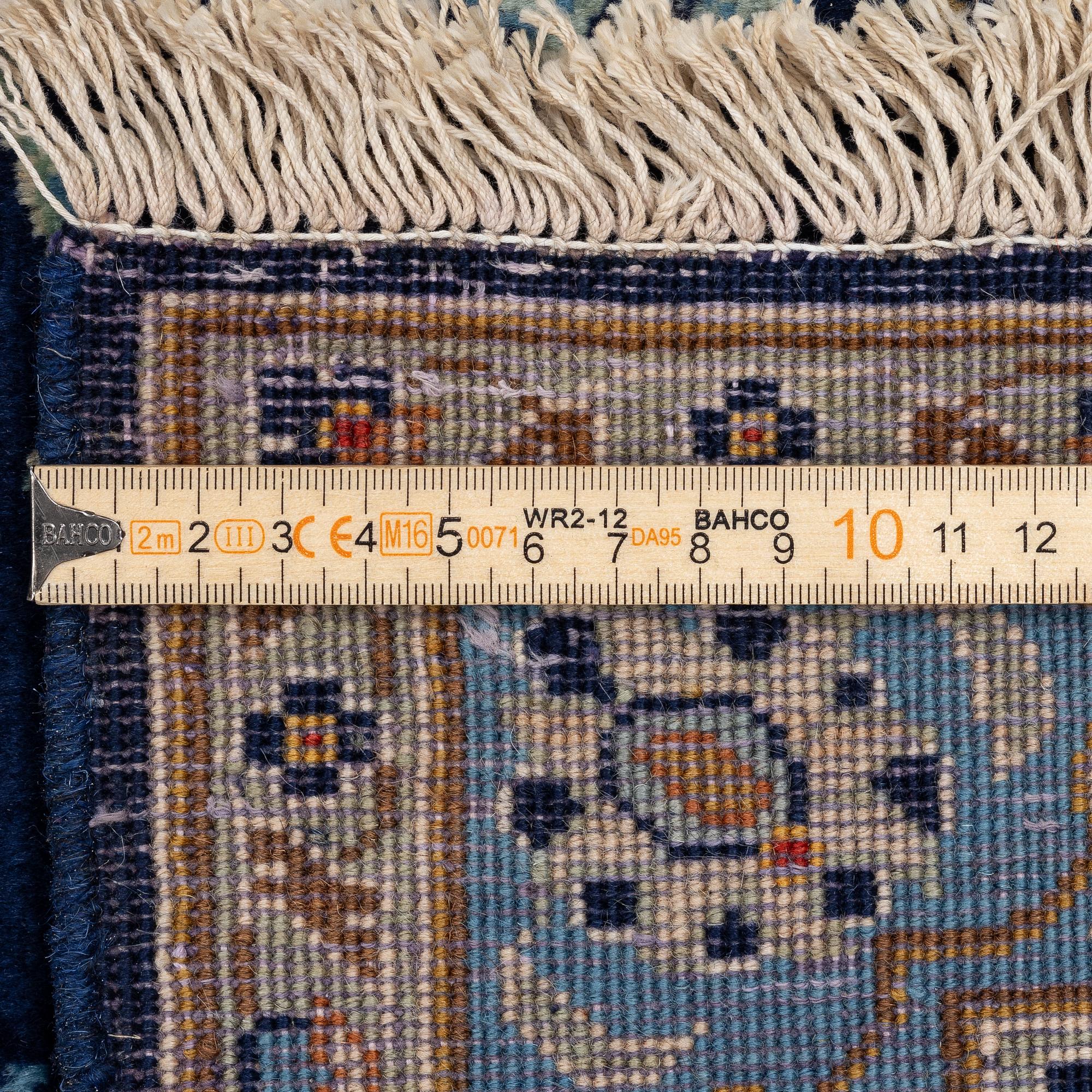 Carpet, Keshan, approx. 382 x 303 cm.