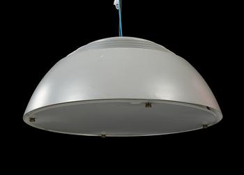 TAKLAMPA, "AJ Pendeln", Arne Jacobsen, Louis Poulsen, Danmark, 1900-talets andra hälft, höjd ca 20 cm.