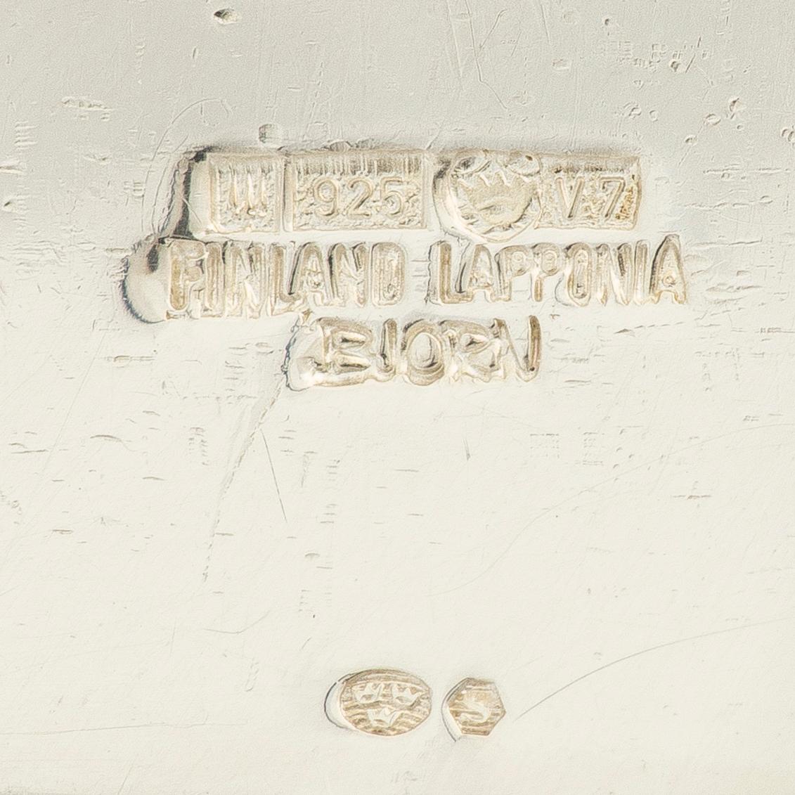 Björn Weckström, Bracelet, sterling silver, Finland, 1974. For Lapponia.