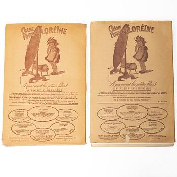 Seven French fashion magazines, 'Trés Parisien', with 123 pochoir fashion plates, Paris, G.-P. Joumard, 1927–31.