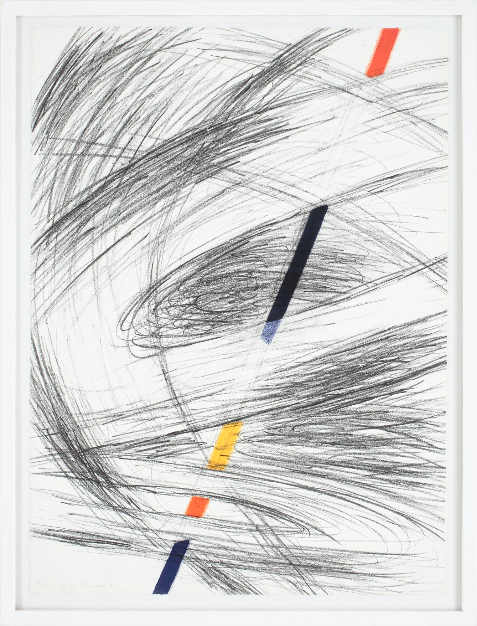 OLLE BONNIÉR, färglitografi, sign o numr 4/30.