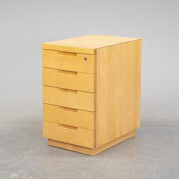 Alvar Aalto, a birch drawer unit, model 'H297' Artek, Finland, 1990.