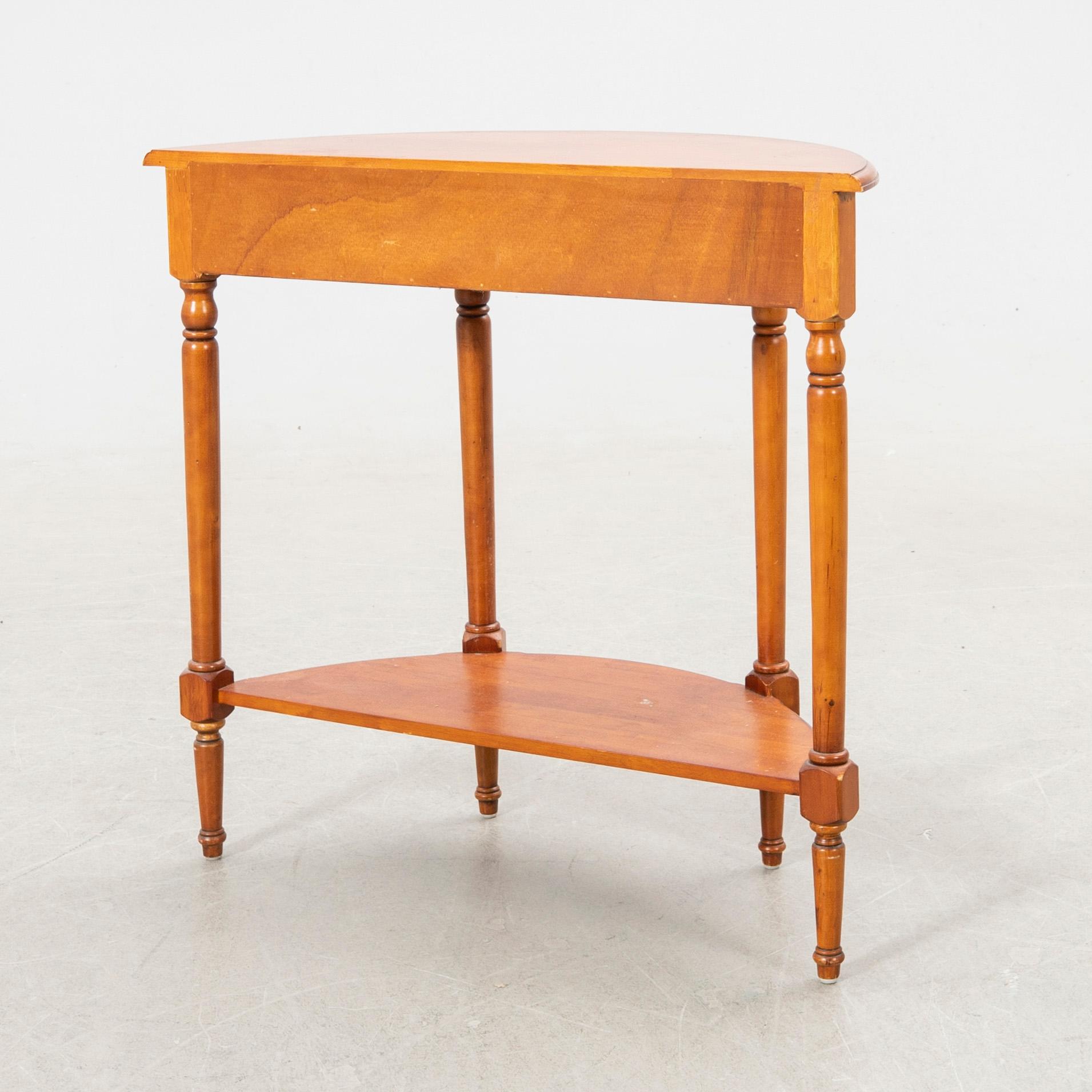 Console table, modern production.