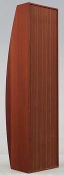 A Jonas Lindvall 'Belly Up' mahogany chest of drawers, for David Design, Sweden.