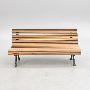 Trädgårdssoffa, omkring 1900.