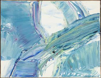 BENGT OLSON, oil on canvas, signed.