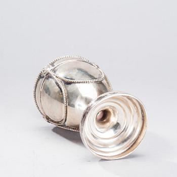 SOCKERRUSKA, silver, Haag, Holland. Vikt 397 g.