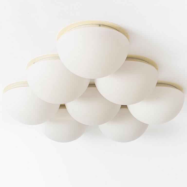 Eight ceiling lights, Zero, end of the 20th century.