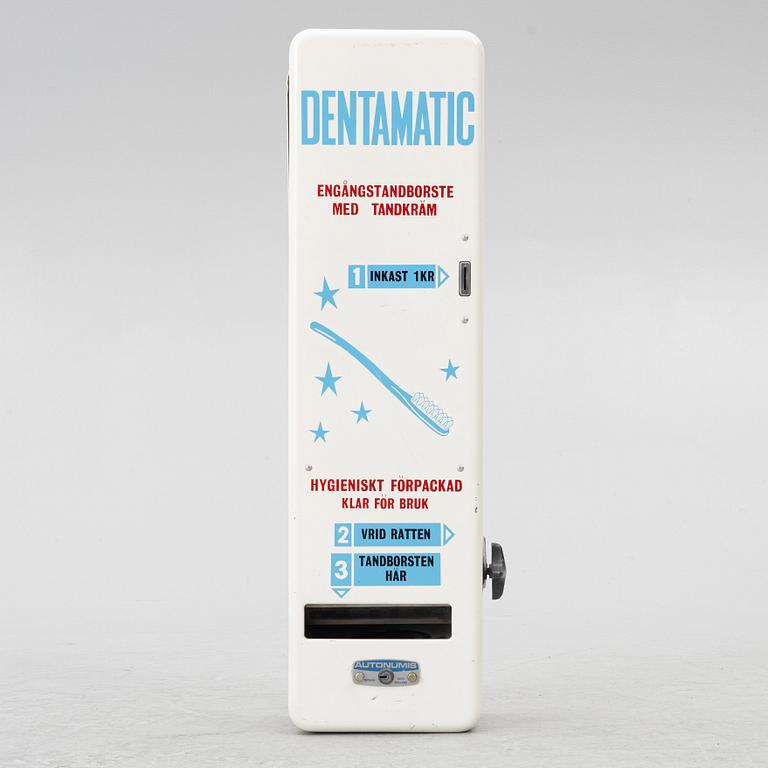Vending machine, "Dentomatic", Autonumis, England, second half of the 20th century.