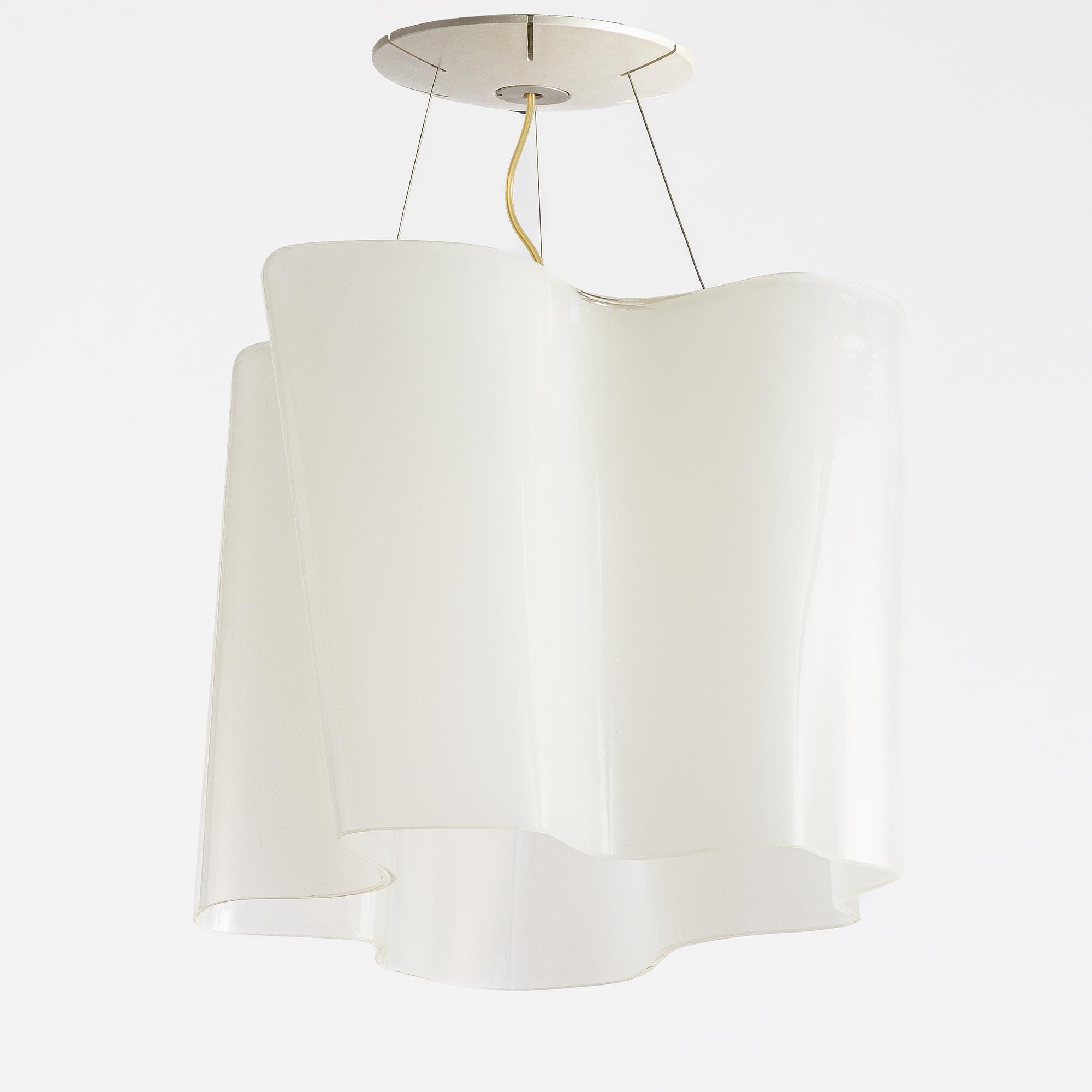 Michele De Lucchi and Gerhardt Reichert, ceiling lamp, "Logico", for Artemide, Italy, 21st century.