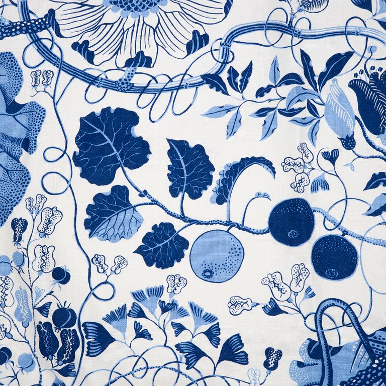 Josef Frank, a pair of 'La Plata' curtains, Svenskt Tenn.