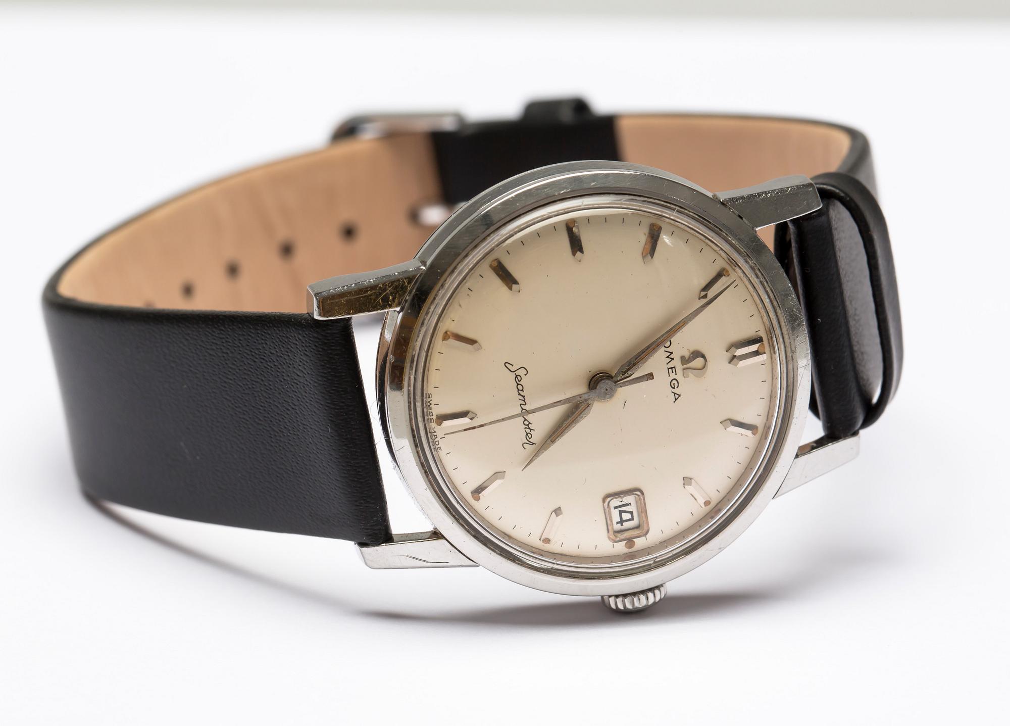 ARMBANDSUR, herr, Omega Seamaster. 1900-talets andra hälft.