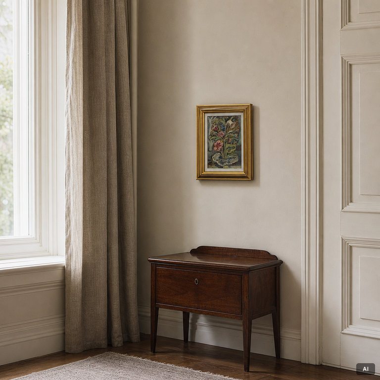 Olle Nordberg, Flower still life.