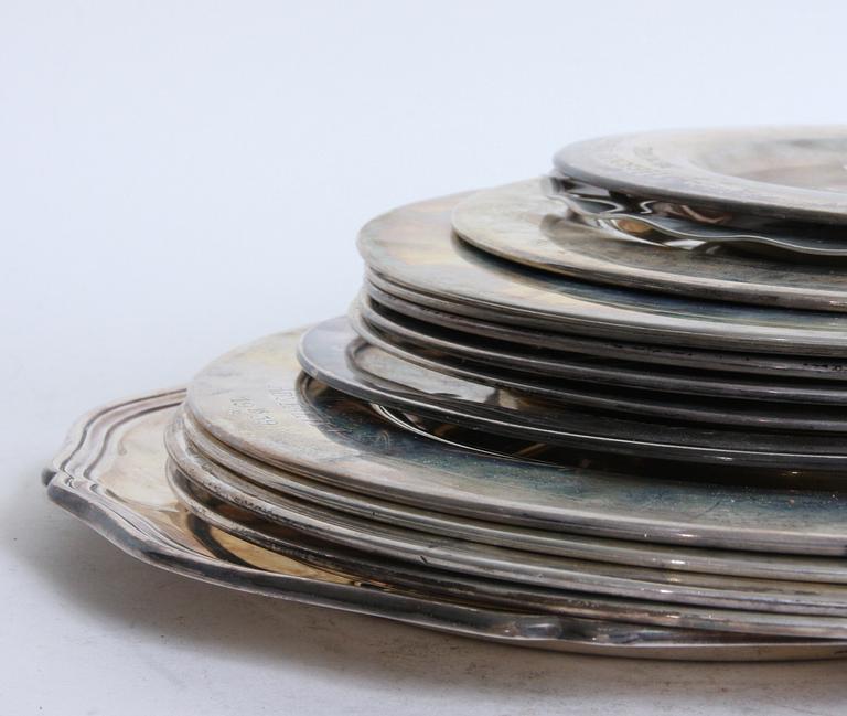 FAT, 14 st, silver, 2170 gram.
