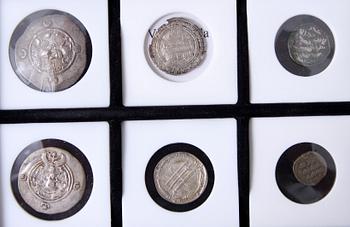 MYNT, 6 st. Silver. Vikingatida.