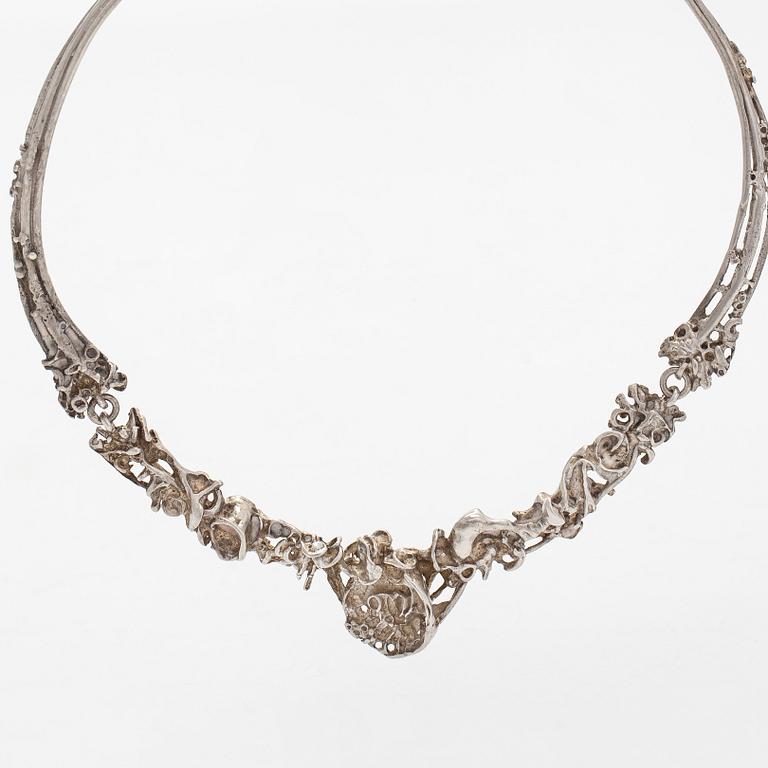 Regine Juhls, collier, silver, Norge.