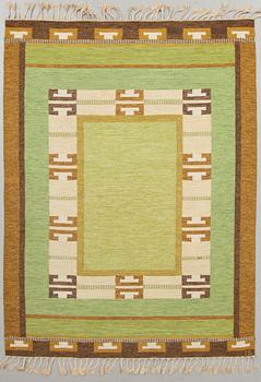 MATTA, rölakan, monogramsignerad IS (Ingegerd Silow). Ca 227 x 168 cm.