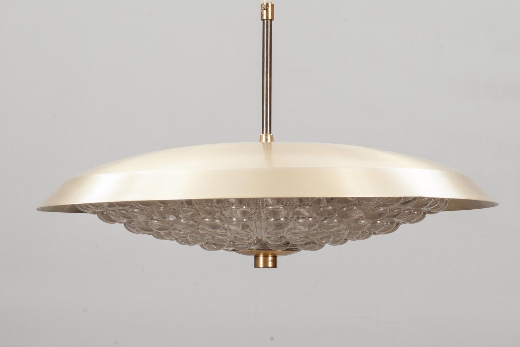 TAKLAMPA, Carl Fagerlund, Orrefors.