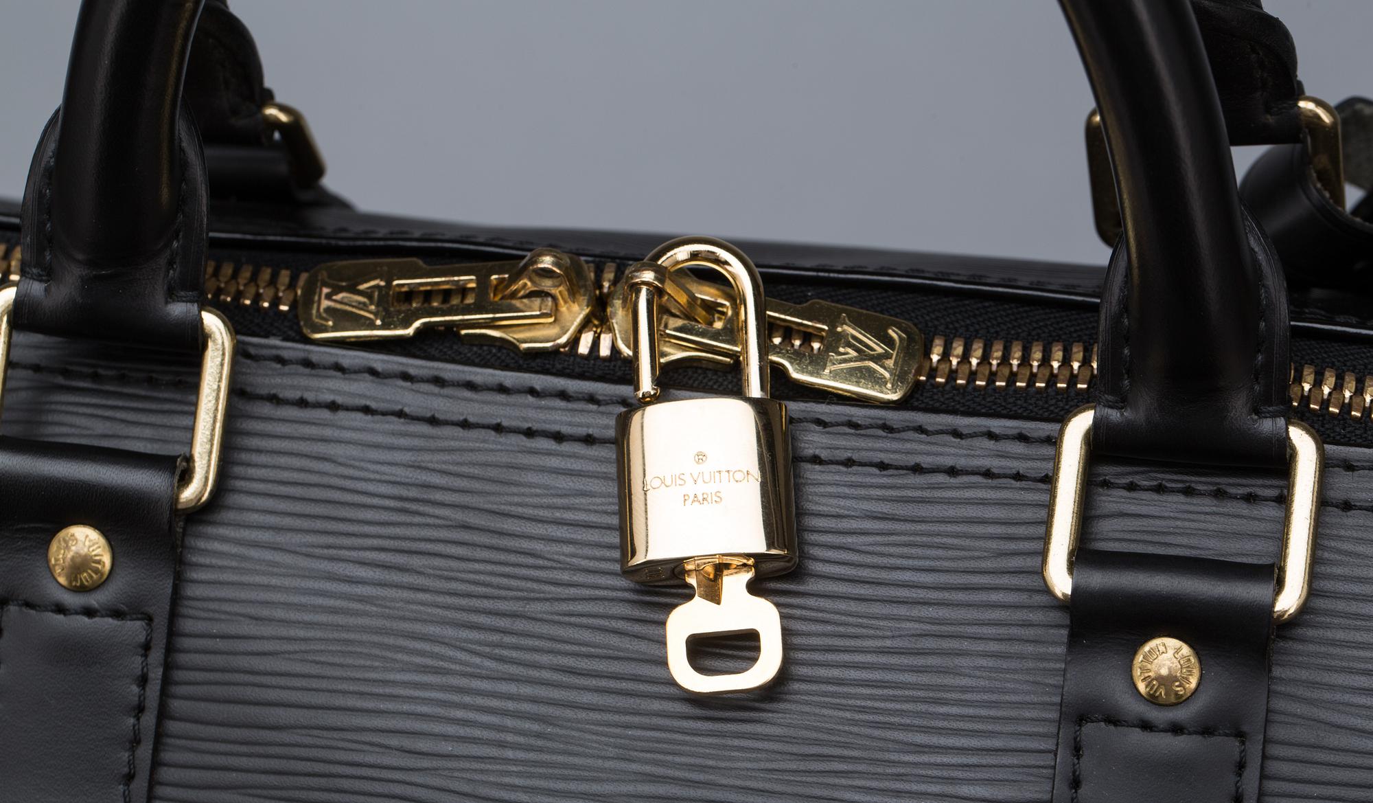 VÄSKA, "Keepall 50 Epi", Louis Vuitton.