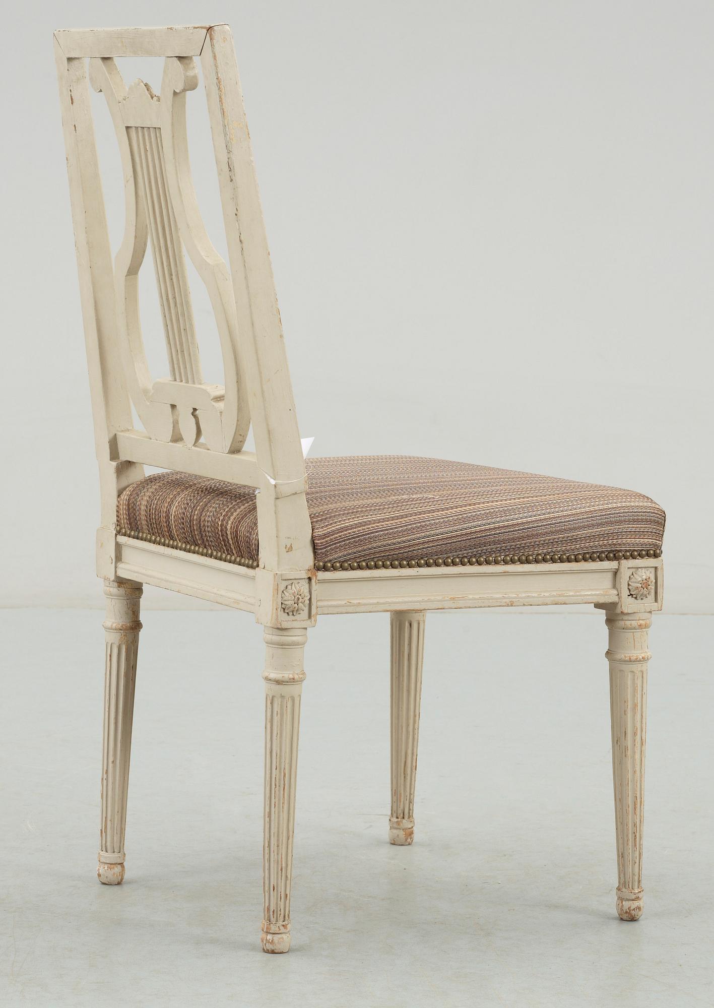 STOL, sengustaviansk stil/empirestil, 1800/1900-tal.