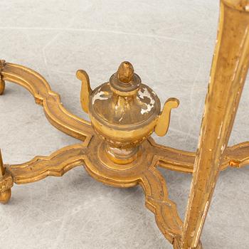 A second half of the 18th century Gustavian consol table.