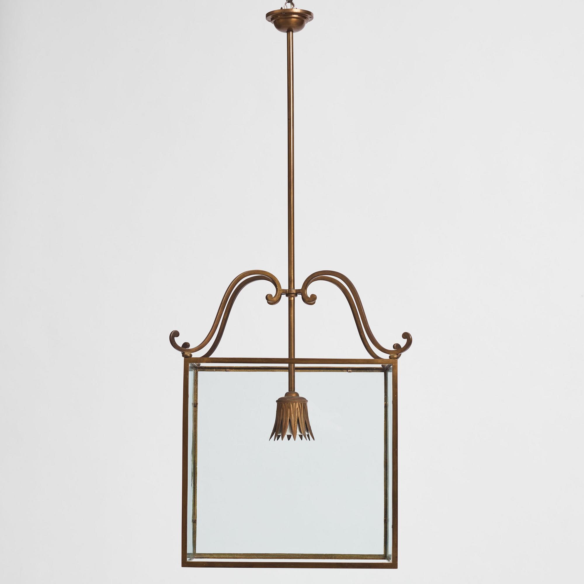 Erik Tidstrand, taklampa, modell "25162", Nordiska Kompaniet, Swedish Grace 1920-tal.