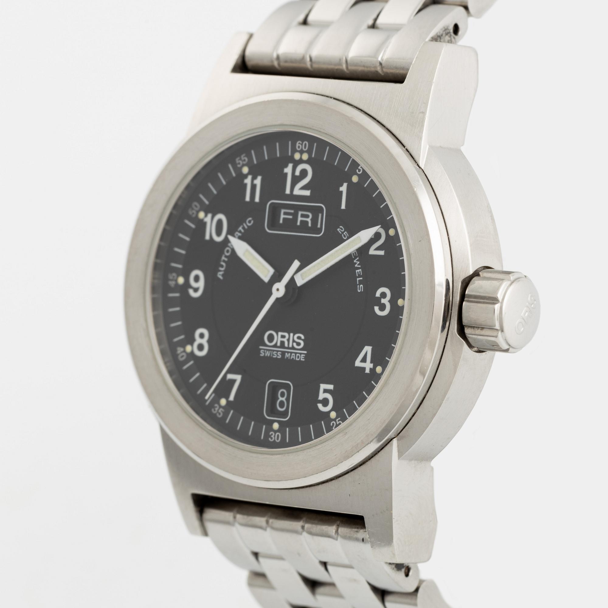 Oris, BC3 Day Date, wristwatch, 40 mm.