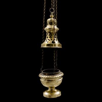 RÖKELSEKAR, brons, 1700-tal.