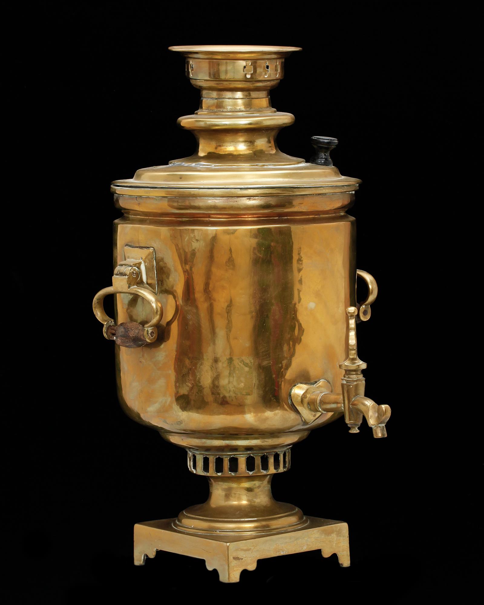 TESAMOVAR, mässing, Ryssland, 1800/1900-tal.