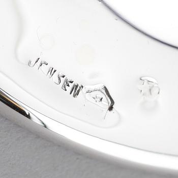LJUSSTAKAR, 1 par, silver, Jensen, 1900-tal.
