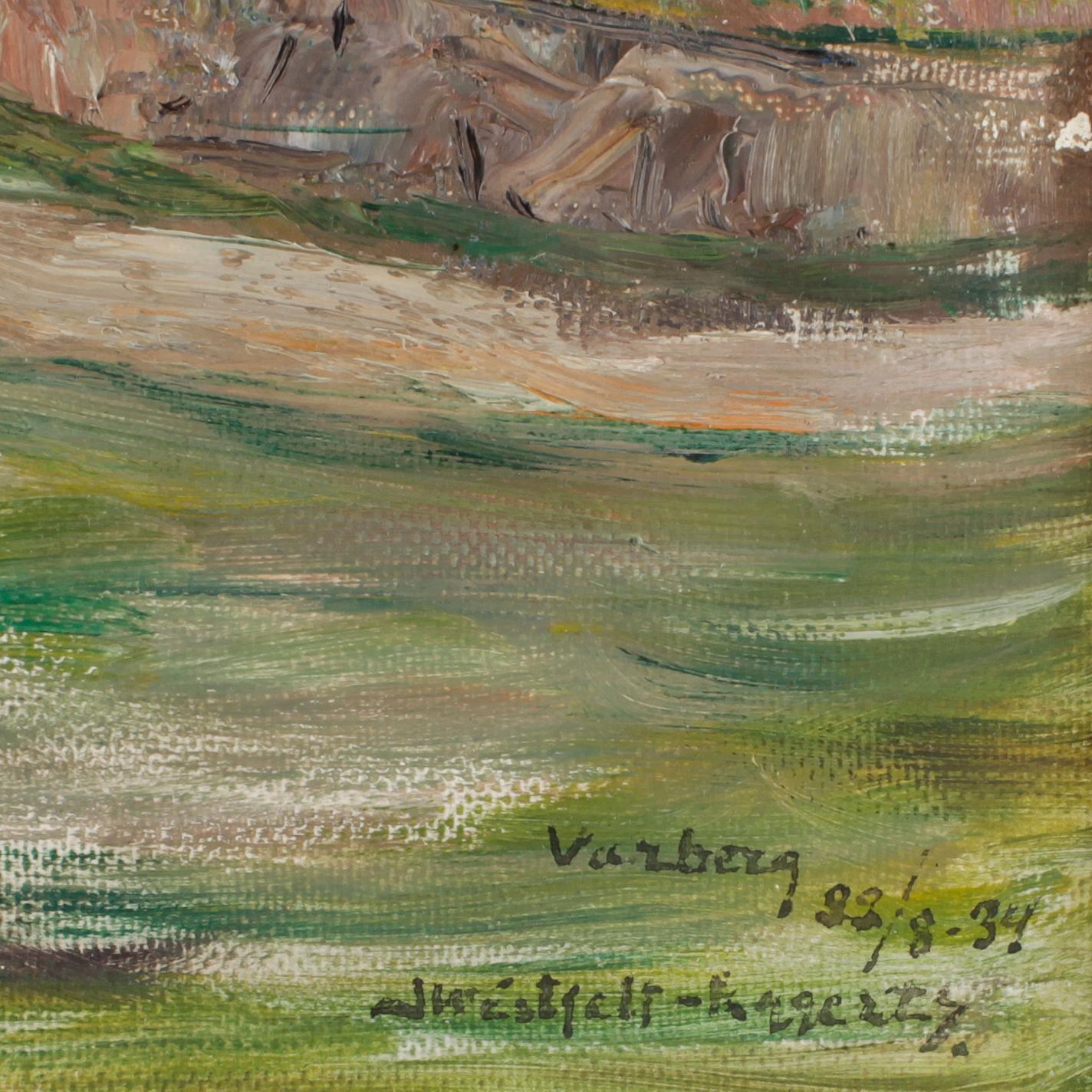 INGEBORG WESTFELT-EGGERTZ, olja på duk, sign och dat -34.