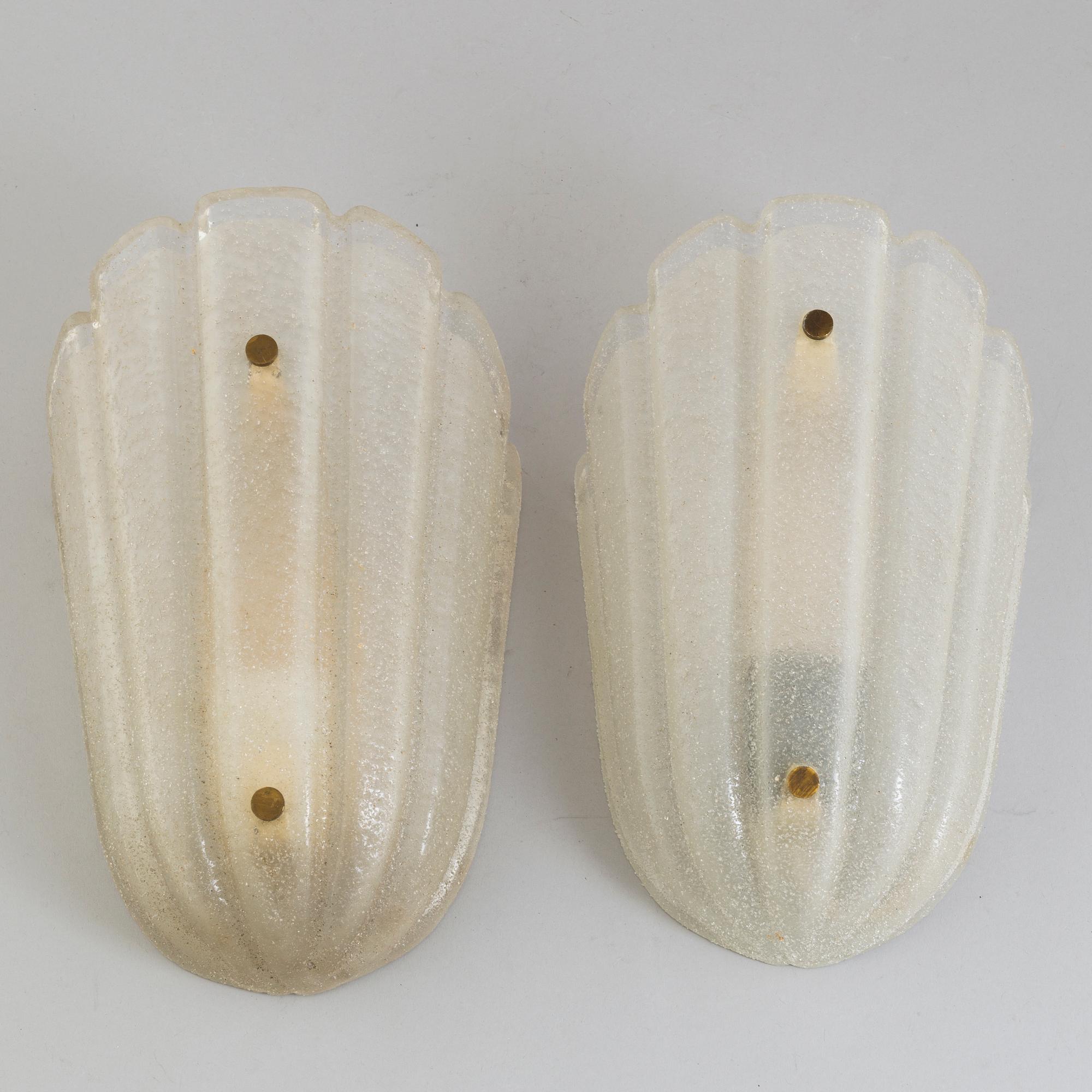 a pari of 1920's Art Deco wall sconces.