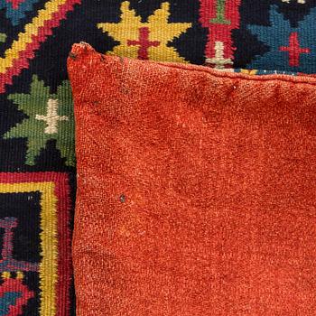 A Swedish flatweave agedyna dated 1812 ca 123 x 50 cm.