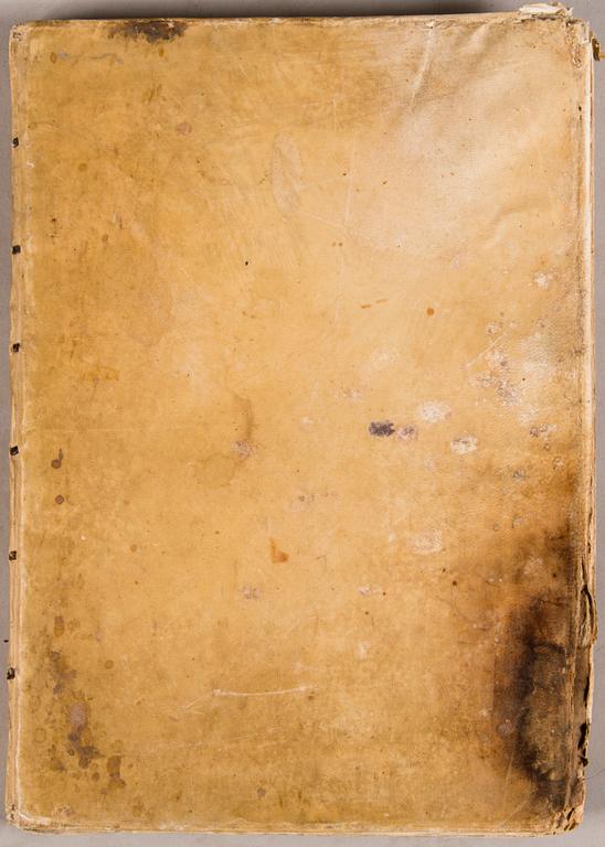 CHANSONNIER, pergament, ca 1500-1600-tal.