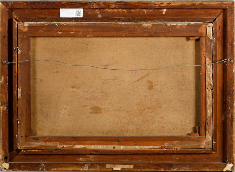 OKÄND KONSTNÄR, olja på duk, signerad C Graham, England, 1800-talets andra hälft.