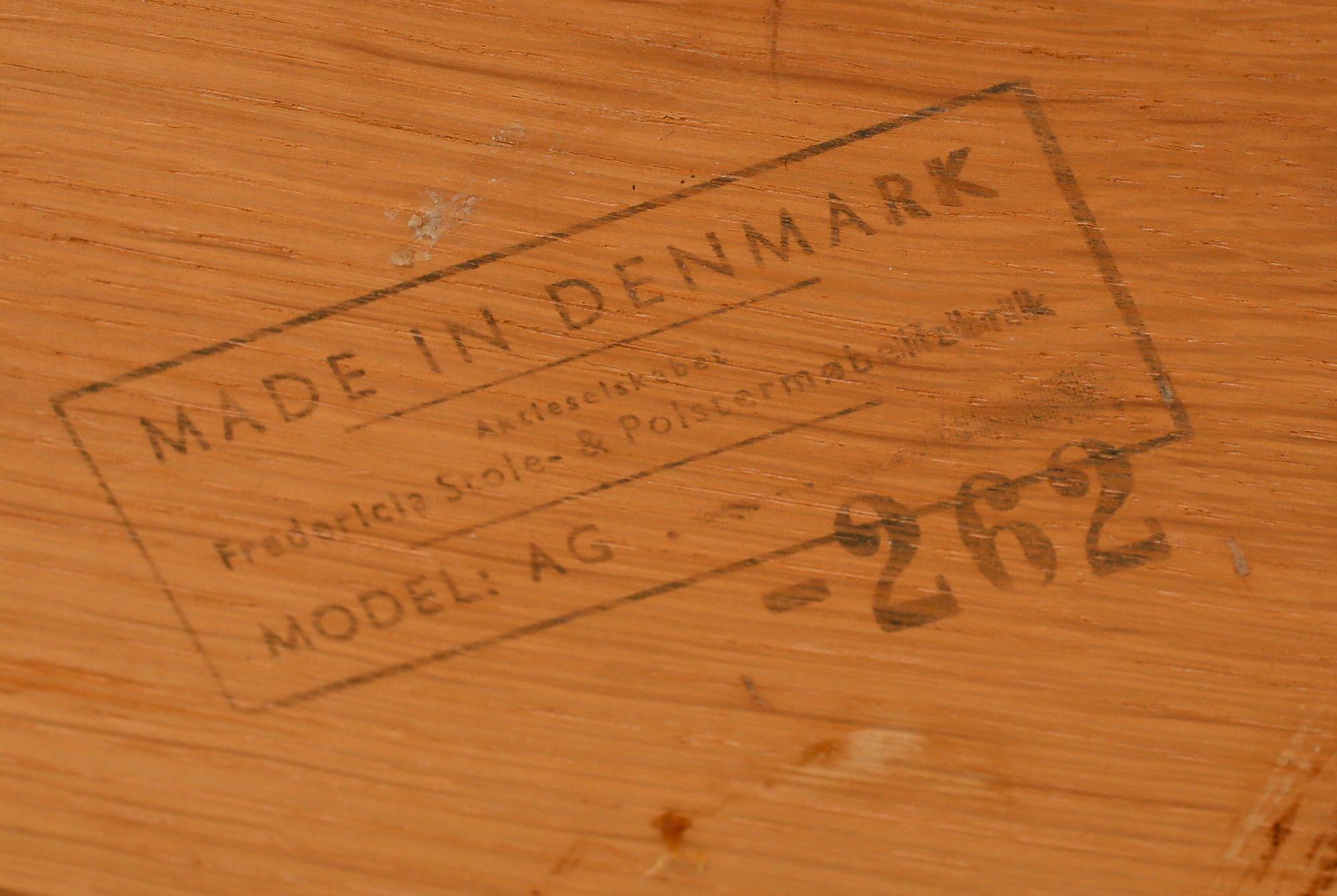 SOFFBORD, Fredericia möbelfabrik, Danmark, 1900-talets andra hälft.