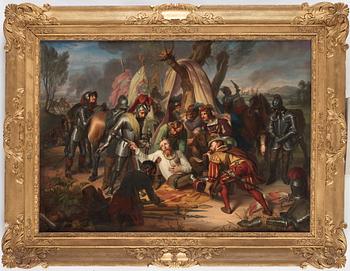 Carl Christian Vogel von Vogelstein, Moritz of Sachsen at the battle of Sievershausen 1553.