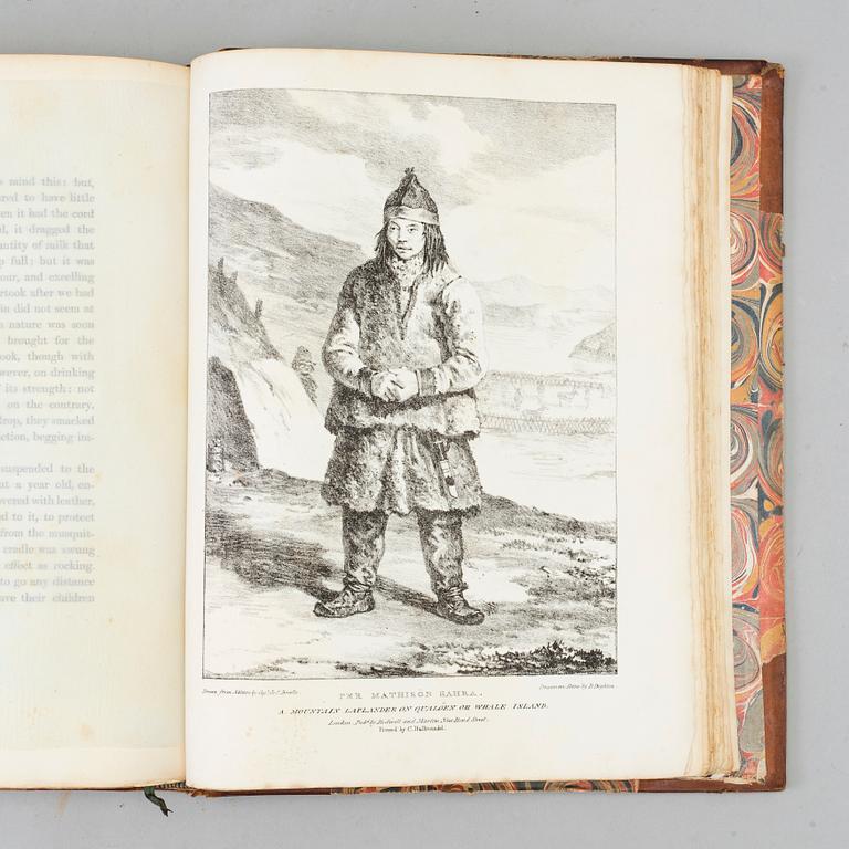 A book, Arthur de Capell Brooke: Travels through Sweden, Norway, and Finmark, London 1823.