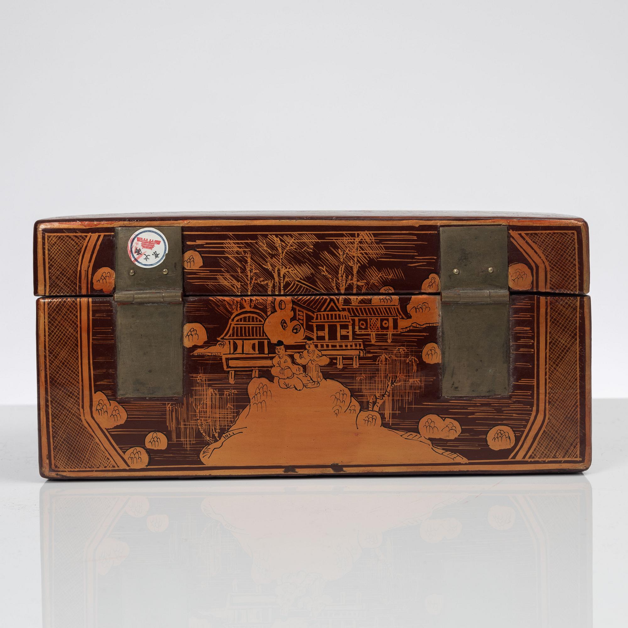 A Chinese box, early 1900.
