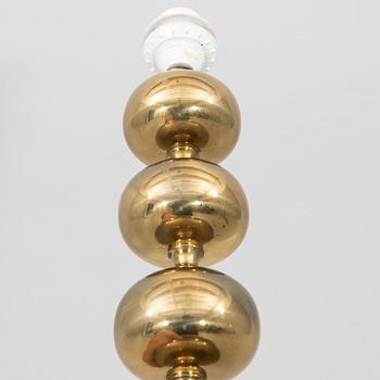 A pair of GMA brass table lamps.