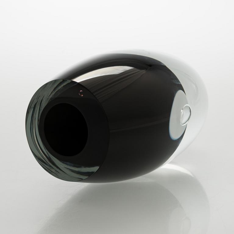 Timo Sarpaneva, glasskulptur, "Claritas", signerad Timo Sarpaneva 12/1985.