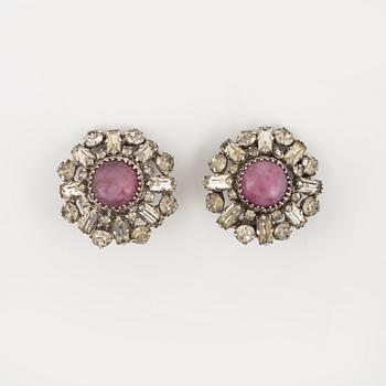 Christian Dior, earrings, Mitchel Maer, 1952-1956.