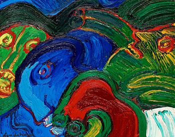 141. Bengt Lindström, "Kvällens ritualer" (Night rituals).